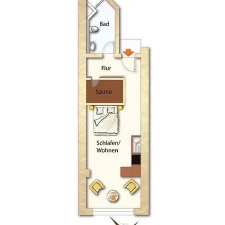 Direkt Am Mit Meerblick Und Sauna - Strandidyll Гостевой дом 4*